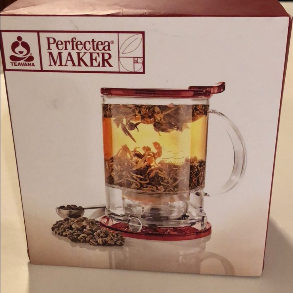 TEAVANA Perfectea Maker 16oz. Red
